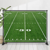 Lofaris Professional Football Field Lines Sports Backdrop